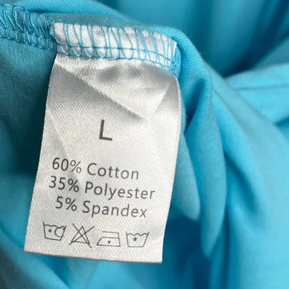 In My Boy‎ Mom Era Blue Graphic T-Shirt Large women’s disco groovy 70s font L - Picture 8 of 9